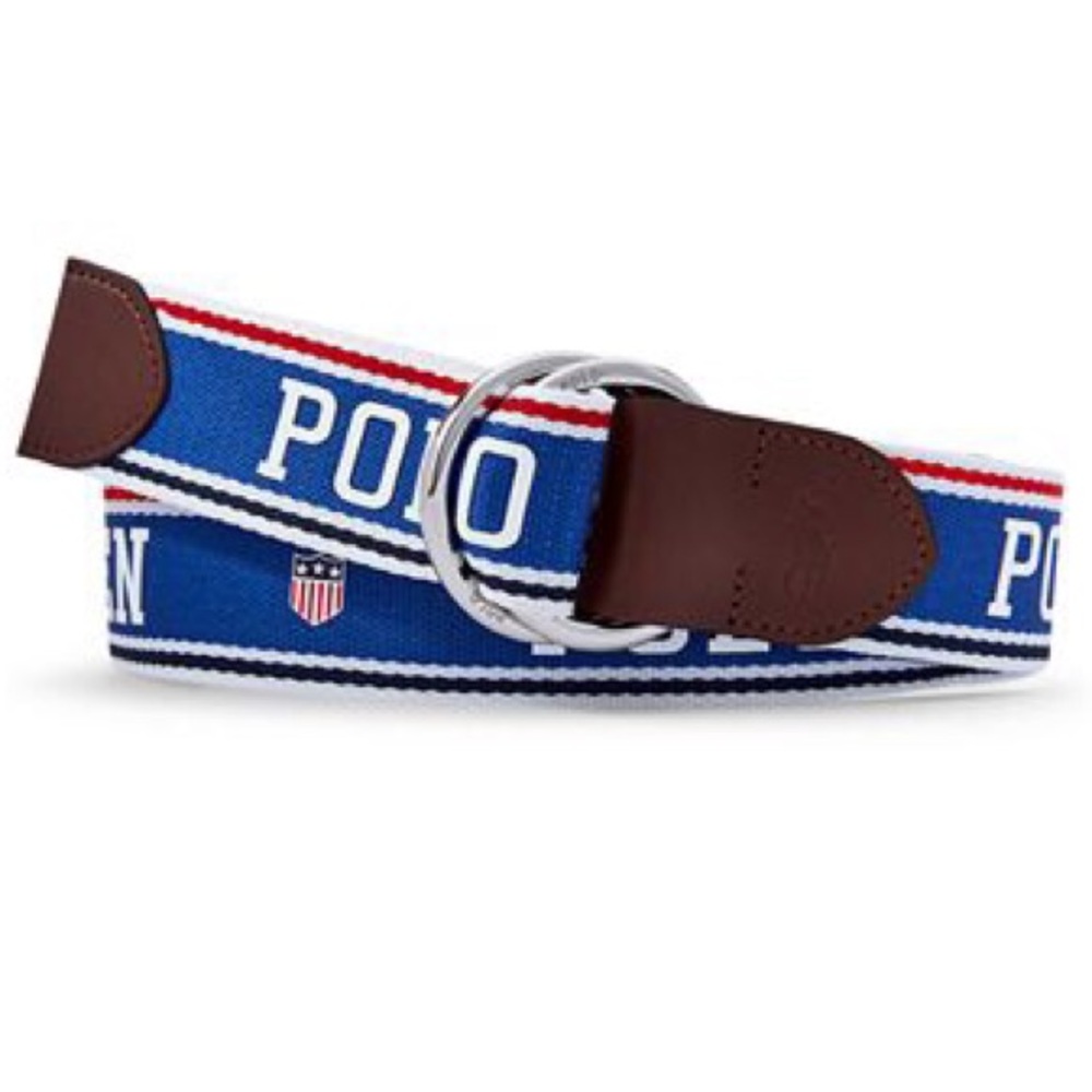 💸 Polo & Flag-Shield O-Ring Belt Stadium P-Wing